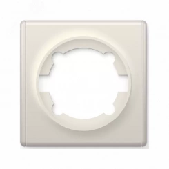 Рамка одинарная, цвет бежевый (серия Florence) Рамка одинарная, цвет бежевый (серия Florence)