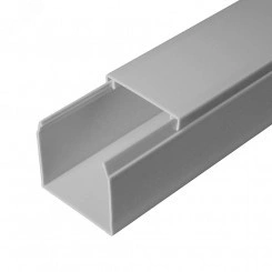 Кабель-канал серый RAL 7035 2-й замок в п/э 40х40 мм (60м/уп) Кабель-канал серый RAL 7035 2-й замок в п/э 40х40 мм (60м/уп)