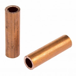 Гильза медная ГМ 25-8 (25кв мм - 8мм) (в упак. 5 шт.), REXANT Гильза медная ГМ 25-8 (25кв мм - 8мм) (в упак. 5 шт.), REXANT