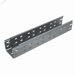 Лоток перф. 80х100х0,8 L2500 мм Быстрый монтаж ПЛЮС