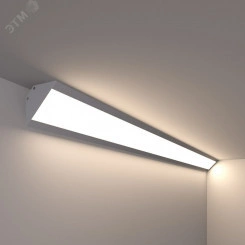 Светильник светодиодный RVE-PLS6423-1460-Y (Линейный 1460x64x23мм 39Вт накладной 4000K Серый 9006)