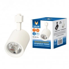 Светильник-прожектор ULB-Q275 30W/4000К WHITE светодиодный трековый 3000 Лм (4000К) Корпус белый Светильник-прожектор ULB-Q275 30W/4000К WHITE светодиодный трековый 3000 Лм (4000К) Корпус белый