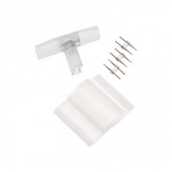 Коннектор -T для одностороннего Гибкого Неона 8х16мм Коннектор -T для одностороннего Гибкого Неона 8х16мм