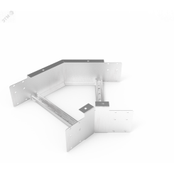 Кабельрост угловой  с R=100 мм 45 горизонтальный РУ145Г.500.150.100.1,5.2