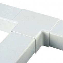 Тройник для короба 120х60 мм(розница, 1 шт в пакете)