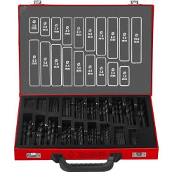 Набор сверл по металлу, сталь Р4М2, класс В, мет.бокс МАСТЕР 170шт(1-10мм) Набор сверл по металлу, сталь Р4М2, класс В, мет.бокс МАСТЕР 170шт(1-10мм)