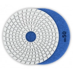 Круг алмазные гибкий шлифовальный (Черепашка) для мокрого шлифования, 100мм, №50