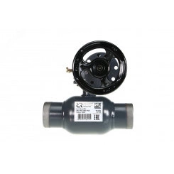 Кран шаровой WW DN65 PN25 WG (приварной, с редуктором, стандартный проход)
