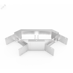 Кабельрост угловой  с R=100 мм 90 горизонтальный РУ190Г.300.100.100.1,5.2