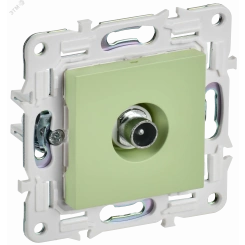 SKANDY Розетка TV проходная SK-A17G мятный IEK SKANDY Розетка TV проходная SK-A17G мятный IEK