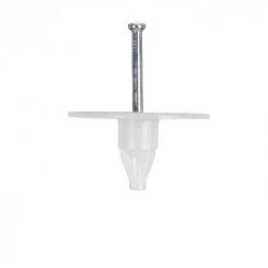 Тарельчатый дюбель гриб с гвоздем для монтажных пистолетов IN30 (250 шт/уп) Тарельчатый дюбель гриб с гвоздем для монтажных пистолетов IN30 (250 шт/уп)