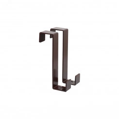 Крючок АЛЛЮР КДН-1 (20х20) коричневый 2 шт. на дверь мебели навесной Крючок АЛЛЮР КДН-1 (20х20) коричневый 2 шт. на дверь мебели навесной