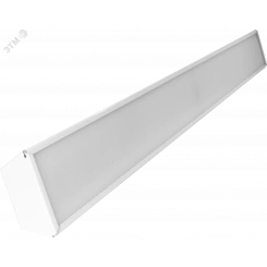 Светильник светодиодный Line LED-01 IP40, расс. Опал. ПК, корп. Сталь, 3600 лм, 36 Вт, 4000К, УХЛ4, 1230х110х50 мм, 2 скобы подвеса в комплекте Светильник светодиодный Line LED-01 IP40, расс. Опал. ПК, корп. Сталь, 3600 лм, 36 Вт, 4000К, УХЛ4, 1230х110х50 мм, 2 скобы подвеса в комплекте