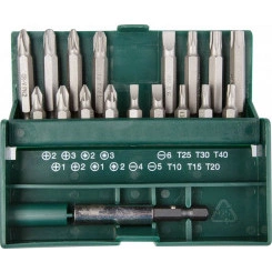 Набор бит ''EXPERT'', , с магнитным адаптером в бит-боксе, 18 предметов Набор бит ''EXPERT'', , с магнитным адаптером в бит-боксе, 18 предметов