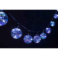 Гирлянда садовая Радужные лампочки на солнечной батарее 3,8 м (длина рабочей части 1,8 метров) 10 LED ERASF23-22 Гирлянда садовая Радужные лампочки на солнечной батарее 3,8 м (длина рабочей части 1,8 метров) 10 LED ERASF23-22