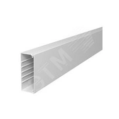 Кабельный канал WDK 60x150x2000 мм (ПВХ белый) Кабельный канал WDK 60x150x2000 мм (ПВХ белый)