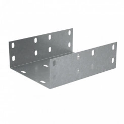 Соединительная пластина усиленная П-образная для лотка 100х400 мм ПЛЮС HD Соединительная пластина усиленная П-образная для лотка 100х400 мм ПЛЮС HD