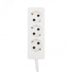 Удлинитель PROconnect 3 гнезда, 10 м, 3х0.75 мм, с/з, белый Удлинитель PROconnect 3 гнезда, 10 м, 3х0.75 мм, с/з, белый