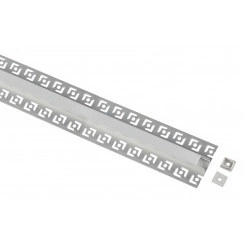 Комплект с анодированным профилем под плитку и гипсокартон толщиной до 9 мм 5313(02) 53х13мм 2,5м