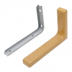 Консоль с декоративной накладкой, 180 мм, бежевый (1 шт)  - накл.