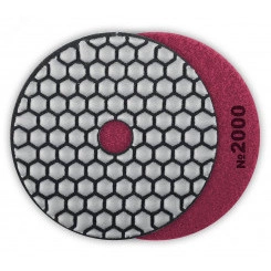 Круг алмазные гибкий шлифовальный (Черепашка) для сухого шлифования, 100мм, №2000