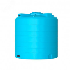 Бак для воды ATV 1000 (1125х1180х1125) 1000л, с поплавком, синий