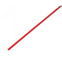 Термоусаживаемая трубка 3,0 1,5 мм, красная, упаковка 50 шт. по 1 м Термоусаживаемая трубка 3,0 1,5 мм, красная, упаковка 50 шт. по 1 м