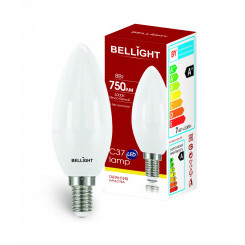 Лампа LED 8Вт 3000K 750Лм E14 IP 65 Свеча Bellight