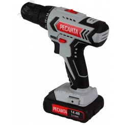 Дрель-шуруповерт аккумуляторная ДА-14-2ЛК Ресанта