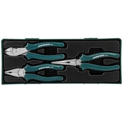 Набор шарнирно-губцевого инструмента в ложементе, 3 предмета