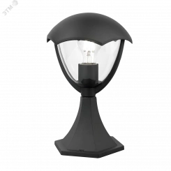Светильник садово-парковый 60Вт (max) 1хЕ27 на постамент 170-240 В 50Hz IP54 200х200х310 мм Aura Gauss
