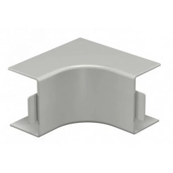 Крышка внутреннего угла кабельного канала WDK 40x60 мм (ПВХ, серый) Крышка внутреннего угла кабельного канала WDK 40x60 мм (ПВХ, серый)