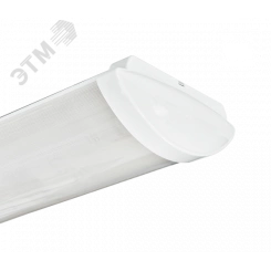 Светильник ЛПО-46-2х36-614 Luxe призм./опал с БАП ЭПРА IP20