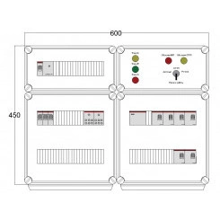 Щит управления электрообогревом DEVIBOX HR 6x4400 D330 (в комплекте с терморегулятором и датчиком температуры) Щит управления электрообогревом DEVIBOX HR 6x4400 D330 (в комплекте с терморегулятором и датчиком температуры)