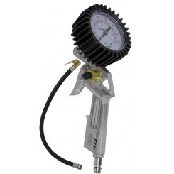 Пистолет с манометром, быстросъемное соединение Пистолет с манометром, быстросъемное соединение