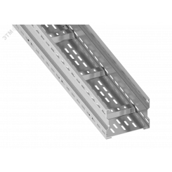 Лоток лестничный с перф.дном LHT 600х150 L=6м S=2,0мм оцинк.
