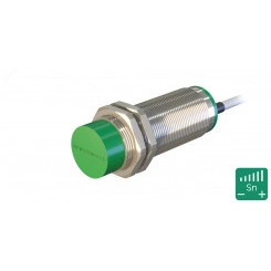 Датчик индуктивный с увеличенным расстоянием срабатывания ВБИ-М30-91В-2123-СА.51 Расстояние срабатывания Sn: 25 мм Частота переключения: 100 Гц Материал корпуса: Латунь никелированная Диаметром 30 мм IP67 Кабель 2 м (ПВС ХЛ 3х0,35 мм2)