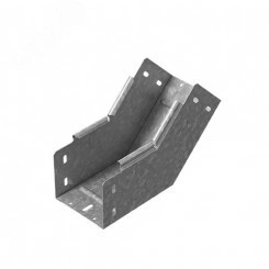 Угловой соединитель внутренний 45 град. к лотку 200х80, толщ. 1,0 мм, Сендзимир цинк Угловой соединитель внутренний 45 град. к лотку 200х80, толщ. 1,0 мм, Сендзимир цинк