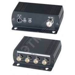 Распределитель-усилитель 3G/HD-SDI (1 входа/4 выхода). Распределитель-усилитель 3G/HD-SDI (1 входа/4 выхода).