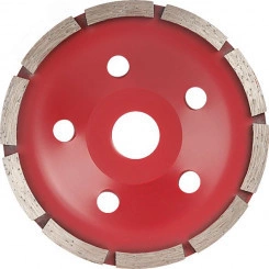 Диск алмазный шлифовальный, посадочный диаметр 22.2 мм, сегментный, одинарный ряд 125 мм