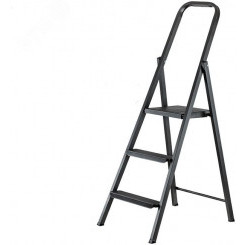 Лестница-стремянка алюминиевая, 3 ступени, вес 4,5 кг