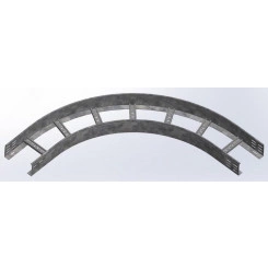 Поворот 90 град. для лестничного лотка НЛО 400х80х3000 радиус 600 мм, толщ. 1,5 мм, Сендзимир цинк Поворот 90 град. для лестничного лотка НЛО 400х80х3000 радиус 600 мм, толщ. 1,5 мм, Сендзимир цинк