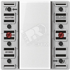 Модуль кнопочный 2 группы 4 каналов 24В AC/DC 20мА