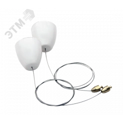 Тросовый подвес 1-но точечный (5м.), комплект 2шт