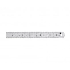 Линейка измерительная 150х19мм металлическая (госреестр № 74468-19) с поверкой Линейка измерительная 150х19мм металлическая (госреестр № 74468-19) с поверкой