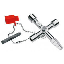 Profi-Key 4-лучевой крестовой ключ для стандартных шкафов и систем запирания L-90 мм KN-001104
