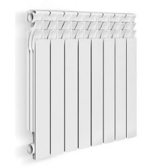 Радиатор алюминиевый секционный 500/70/8 боковое подключение