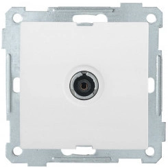РТВ10-0-Б Розетка TV проходная BOLERO белый IEK РТВ10-0-Б Розетка TV проходная BOLERO белый IEK