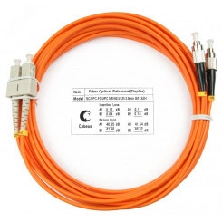Шнур оптический duplex 5м SC-FC 62,5/125 mm LSZH FOP-62-SC-FC-5m Шнур оптический duplex 5м SC-FC 62,5/125 mm LSZH FOP-62-SC-FC-5m