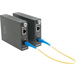 Медиаконвертер WDM 1хRJ45 10/100 Мб/с, 1хSC 100 Мб/с, для кабеля до 20 км